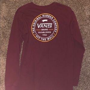 VANS long sleeve